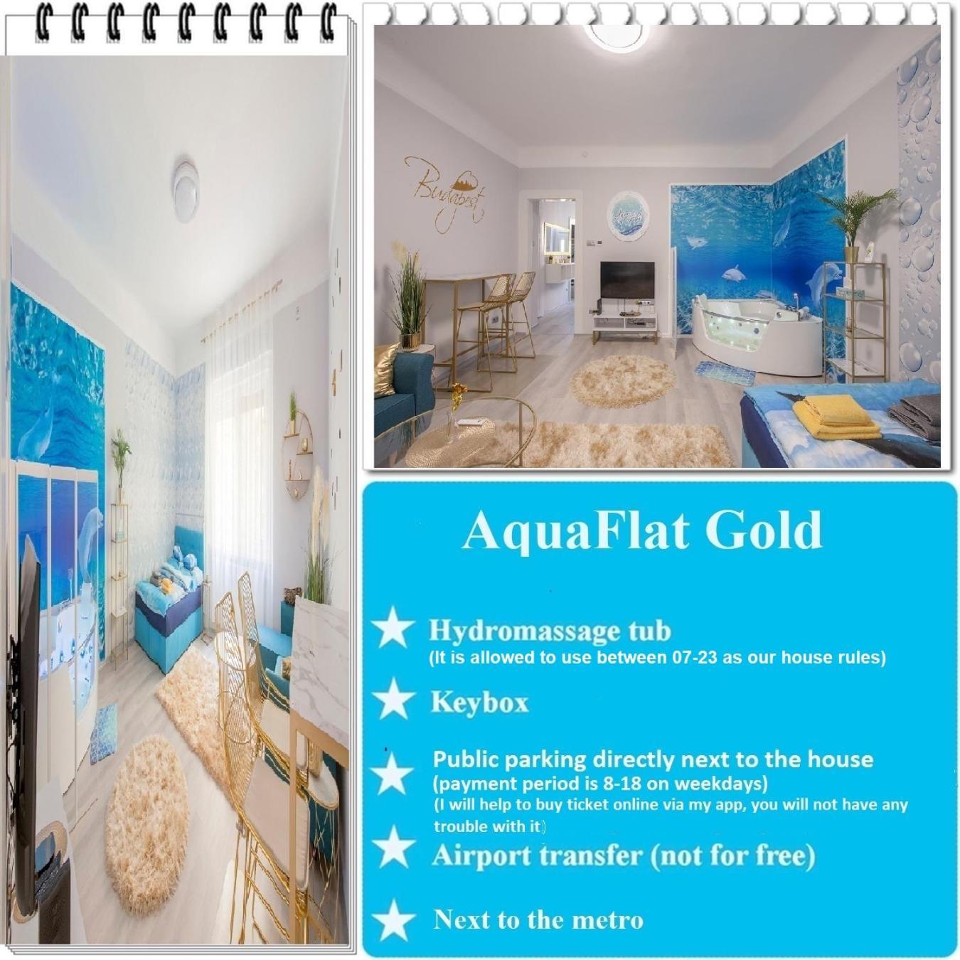 Apartamento Aquaflat Gold Budapest Exterior foto